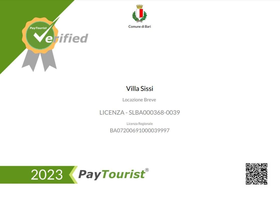 Villa Sissi Bari Ngoại thất bức ảnh